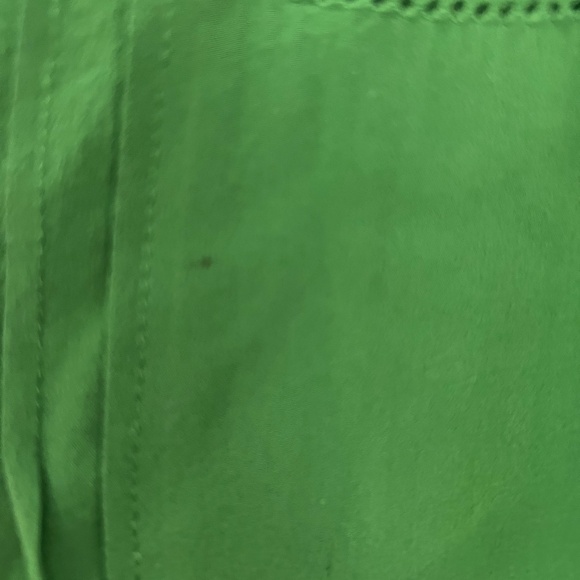 Green silk blouse - Picture 2 of 2